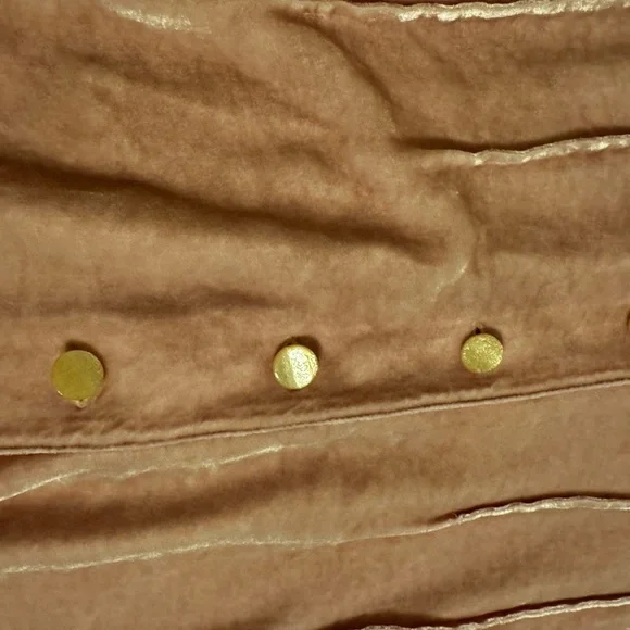 J Jill Crushed Velvet Pink Women's Top Large Tall - Picture 4 of 8